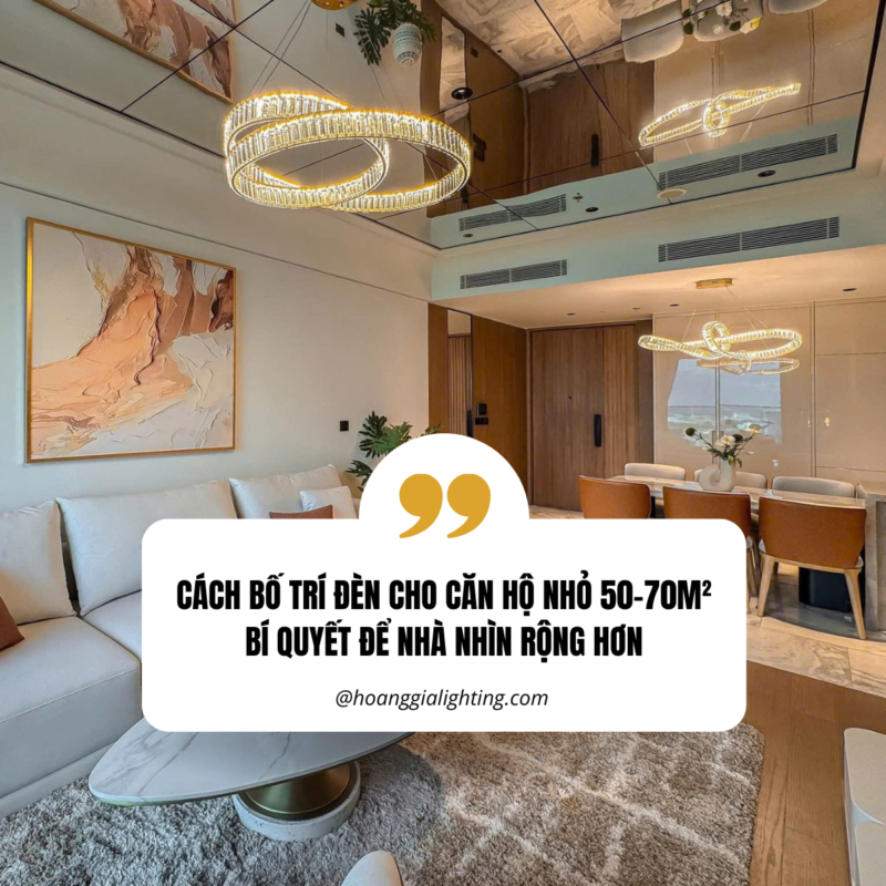 cách bố trí đèn