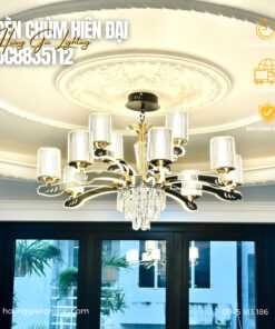 Đèn chùm nến pha lê DC8835T12