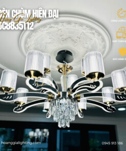 Đèn chùm nến pha lê DC8835T12
