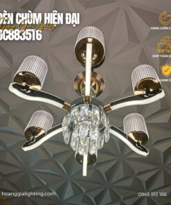 Đèn chùm nến pha lê DC8835T6