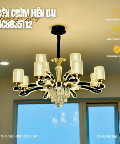 Đèn chùm nến pha lê DC8835T12
