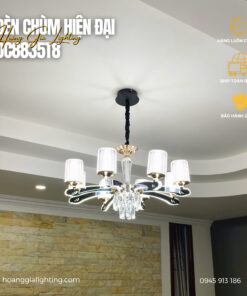 Đèn chùm nến pha lê DC8835T8
