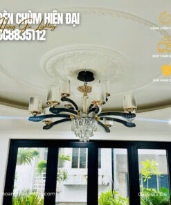 Đèn chùm nến pha lê DC8835T12