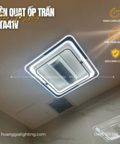 Đèn mâm tích hợp quạt