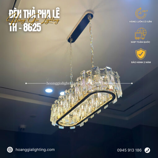 Đèn thả pha lê TH-8625