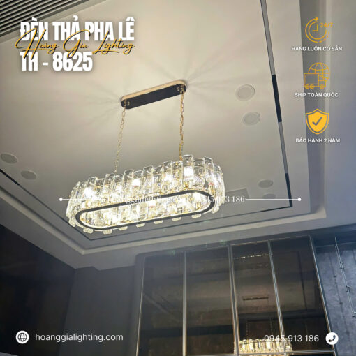 Đèn thả pha lê TH-8625