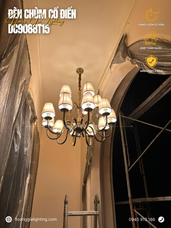 Đèn chùm hiện đại DC9088T15