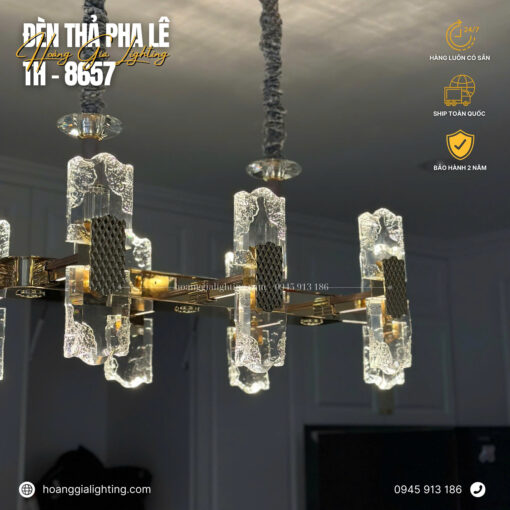 Đèn thả pha lê TH-8657