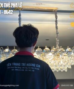 Đèn thả pha lê TH-8642