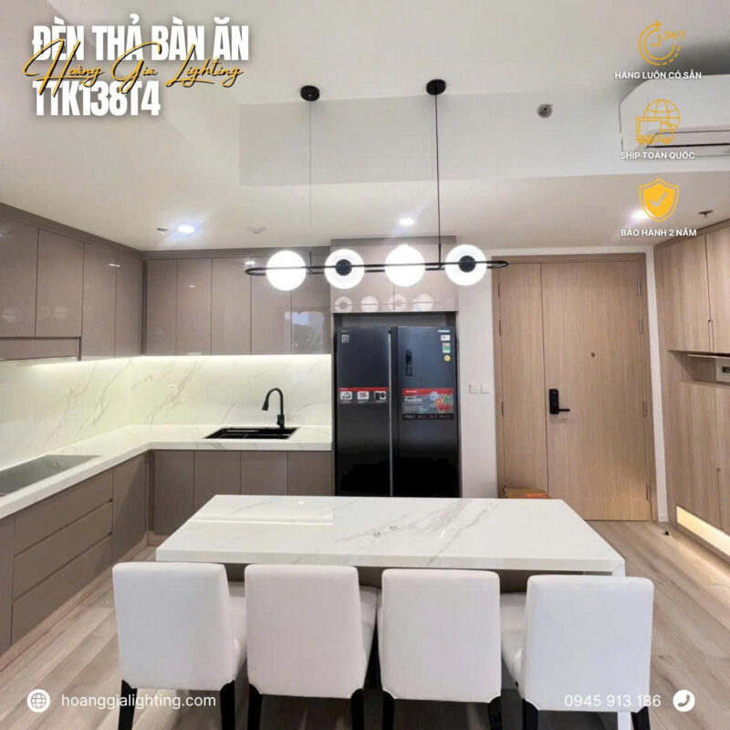 đèn trang trí nội thất của mọi nhà Đèn thả bàn ăn TTK138T4