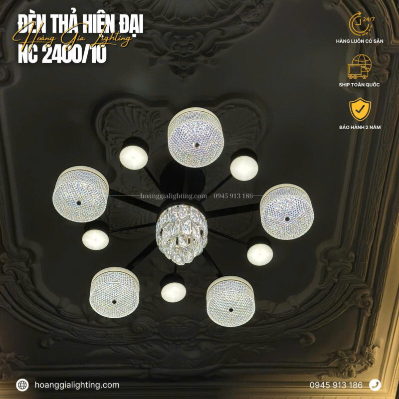 Đèn chùm hiện đại NC 2400/10