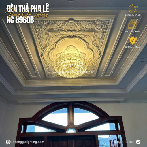 Đèn thả pha lê NC 8980 A