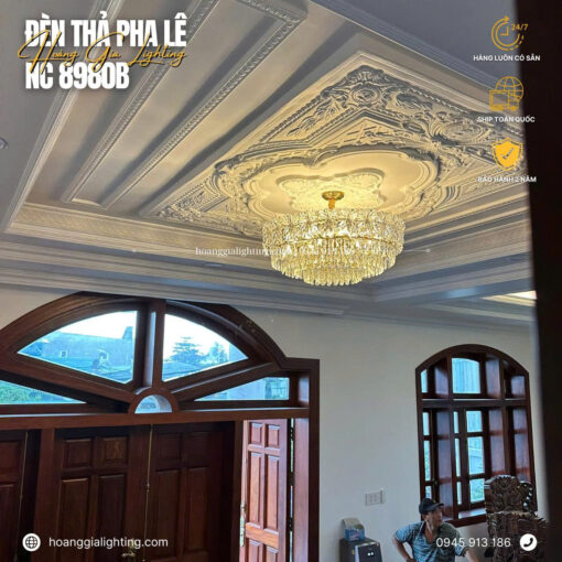 Đèn thả pha lê NC 8980 A