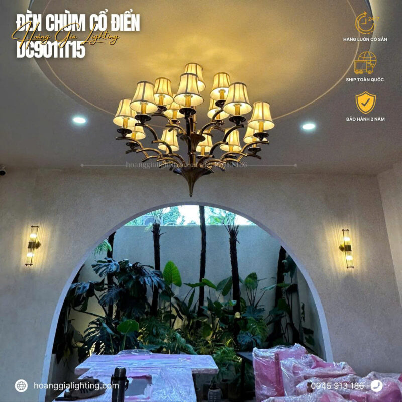 Đèn chùm hiện đại DC9011T15