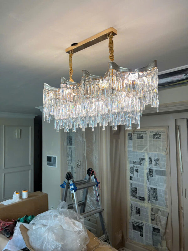 đèn trang trí nội thất của mọi nhà Đèn thả pha lê TPL1213N1000