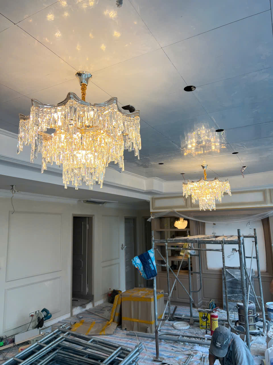 Đèn thả pha lê TPL1213T800 Đèn thả pha lê TPL1213T800