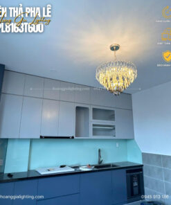đèn trang trí nội thất của mọi nhà Đèn thả pha lê TPL8163T600