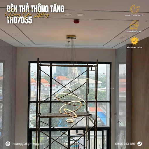 Đèn thả thông tầng THD7055