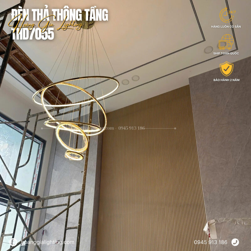 Đèn thả thông tầng THD7055