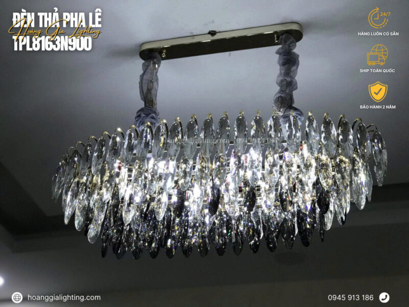 Đèn thả pha lê TPL8163T900