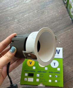 Đèn âm trần rọi chóa sâu 12W ZIRCON