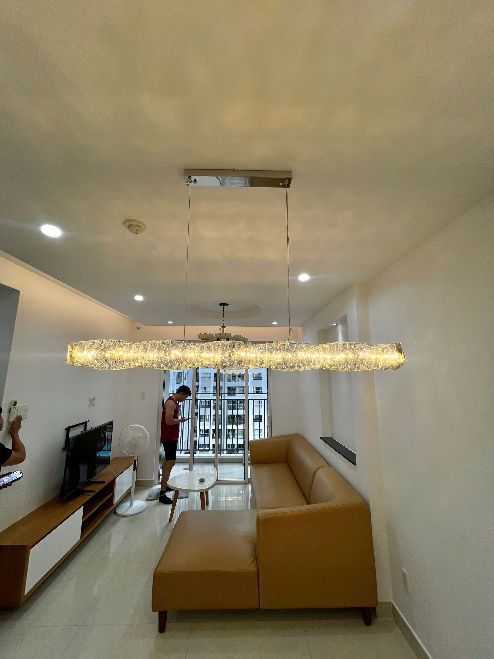 Đèn thả pha lê TPL12N1200 Đèn thả pha lê TPL12N1200