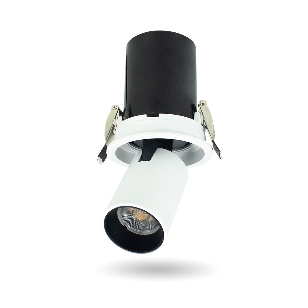 Đèn led âm trần kéo xoay 15W OBSIDIAN Đèn led âm trần kéo xoay 15W OBSIDIAN