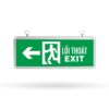 đèn trang trí nội thất của mọi nhà Đèn Exit hộp 1 mặt chỉ hướng trái 3W