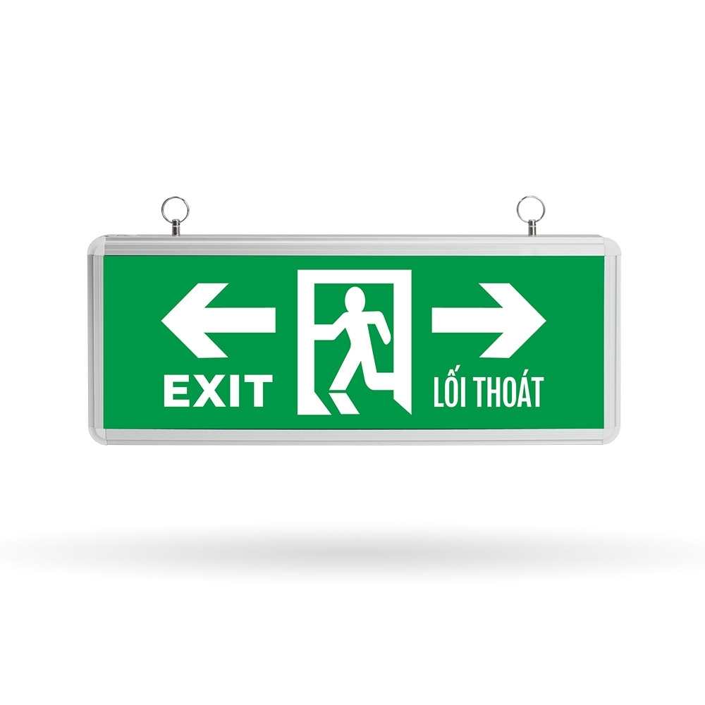 Đèn Exit hộp chỉ hướng trái , phải 3W Đèn Exit hộp chỉ hướng trái , phải 3W
