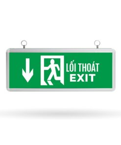 Đèn Exit hộp chỉ hướng xuống 3W