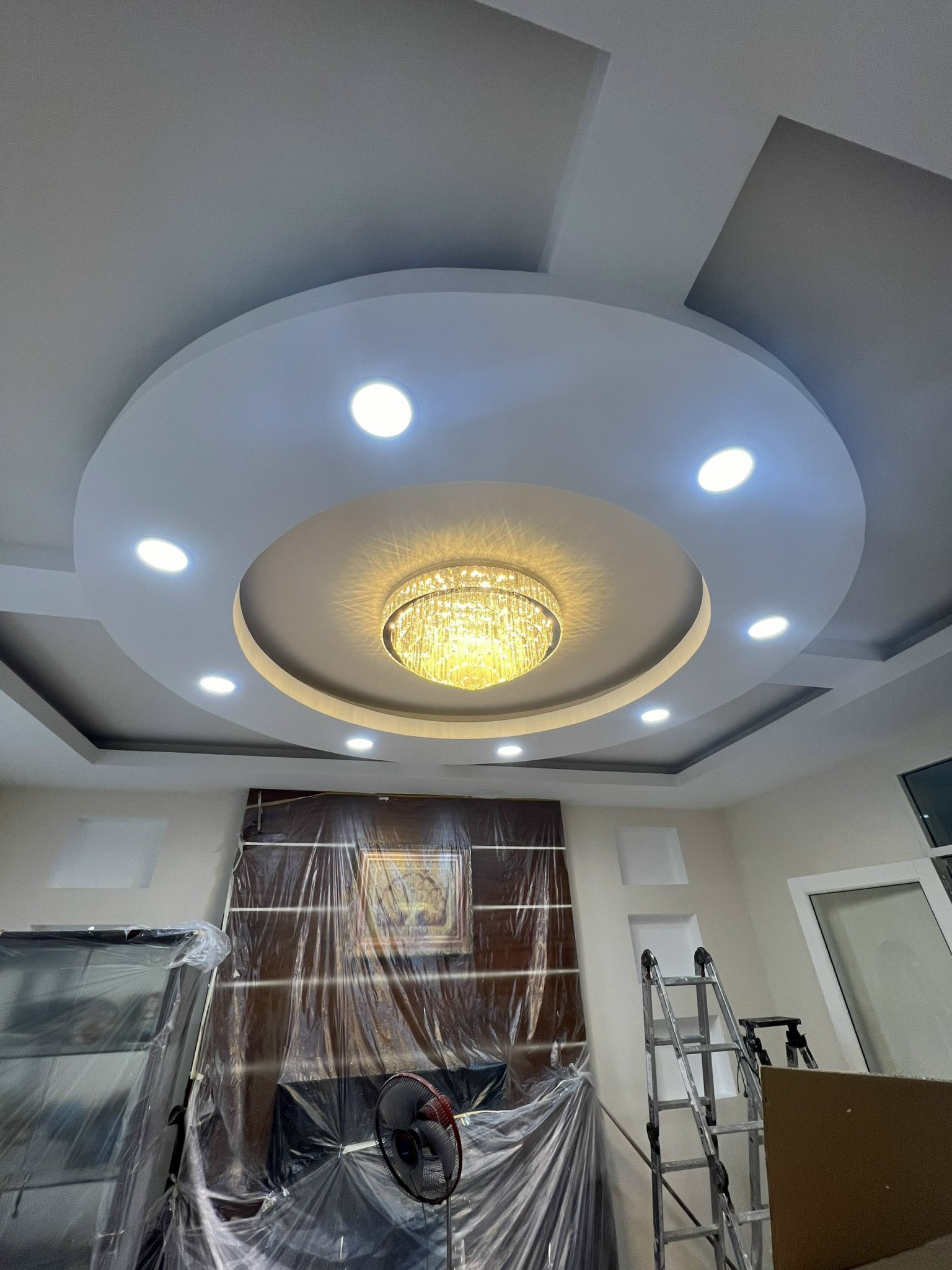 Đèn mâm pha lê OTPL42 Đèn mâm pha lê OTPL42