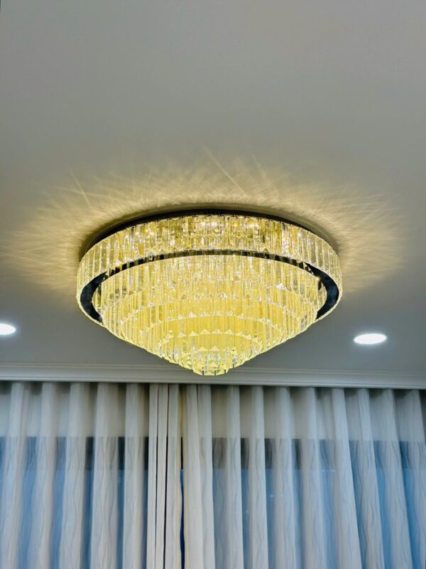 đèn trang trí nội thất của mọi nhà Đèn mâm pha lê OTPL42