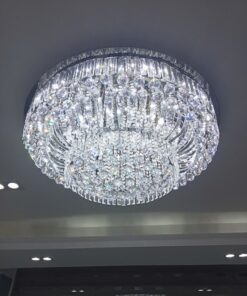 đèn trang trí nội thất của mọi nhà Đèn mâm pha lê OTPL40405T1000