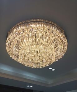 đèn trang trí nội thất của mọi nhà Đèn mâm pha lê OTPL40405T1000