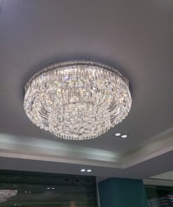 đèn trang trí nội thất của mọi nhà Đèn mâm pha lê OTPL40405T1000