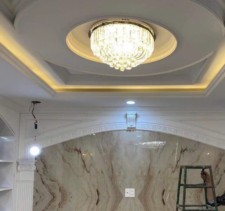 Đèn mâm pha lê OTPL40405T600 Đèn mâm pha lê OTPL40405T600