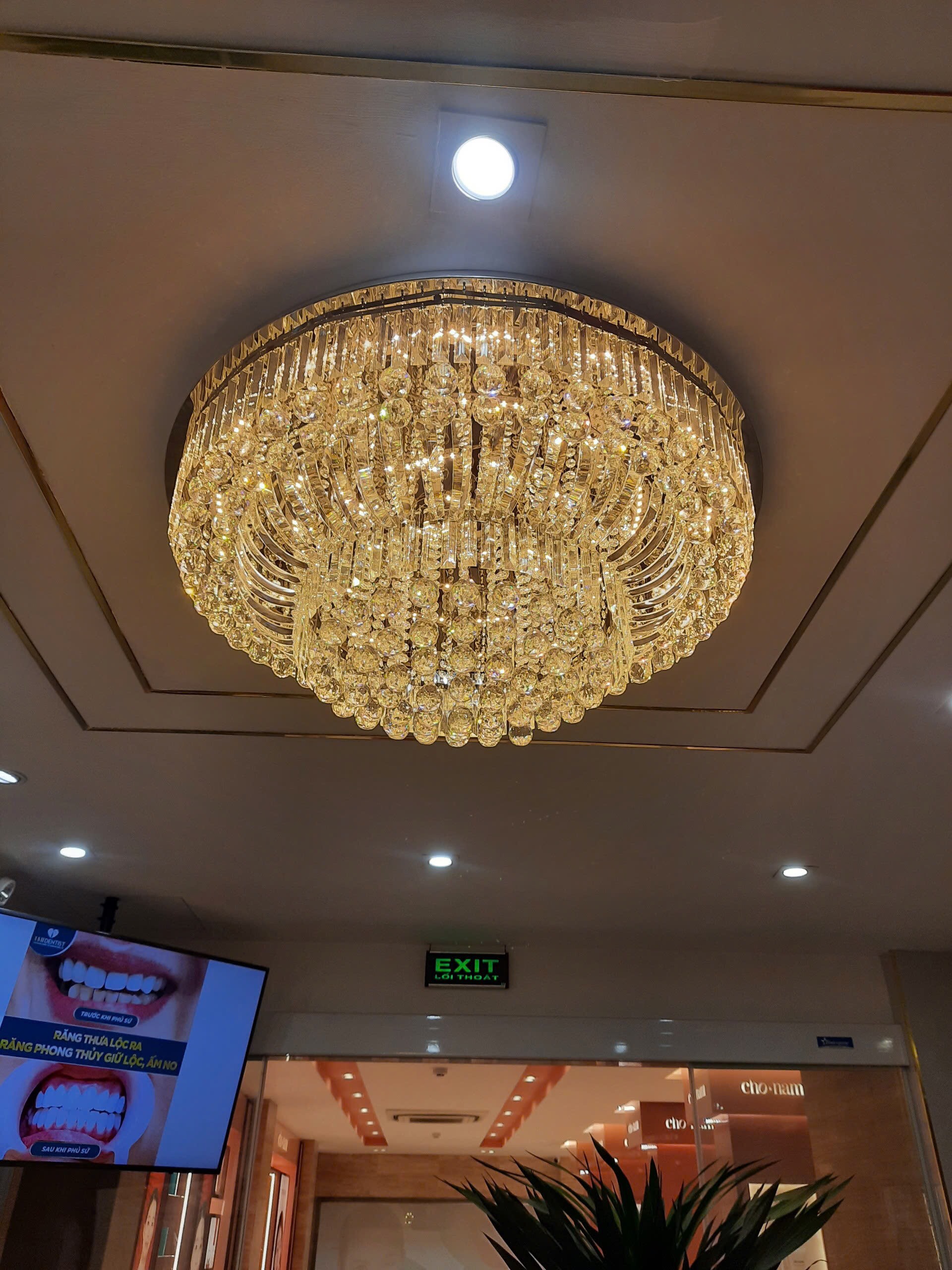 Đèn mâm pha lê OTPL40405T1000 Đèn mâm pha lê OTPL40405T1000