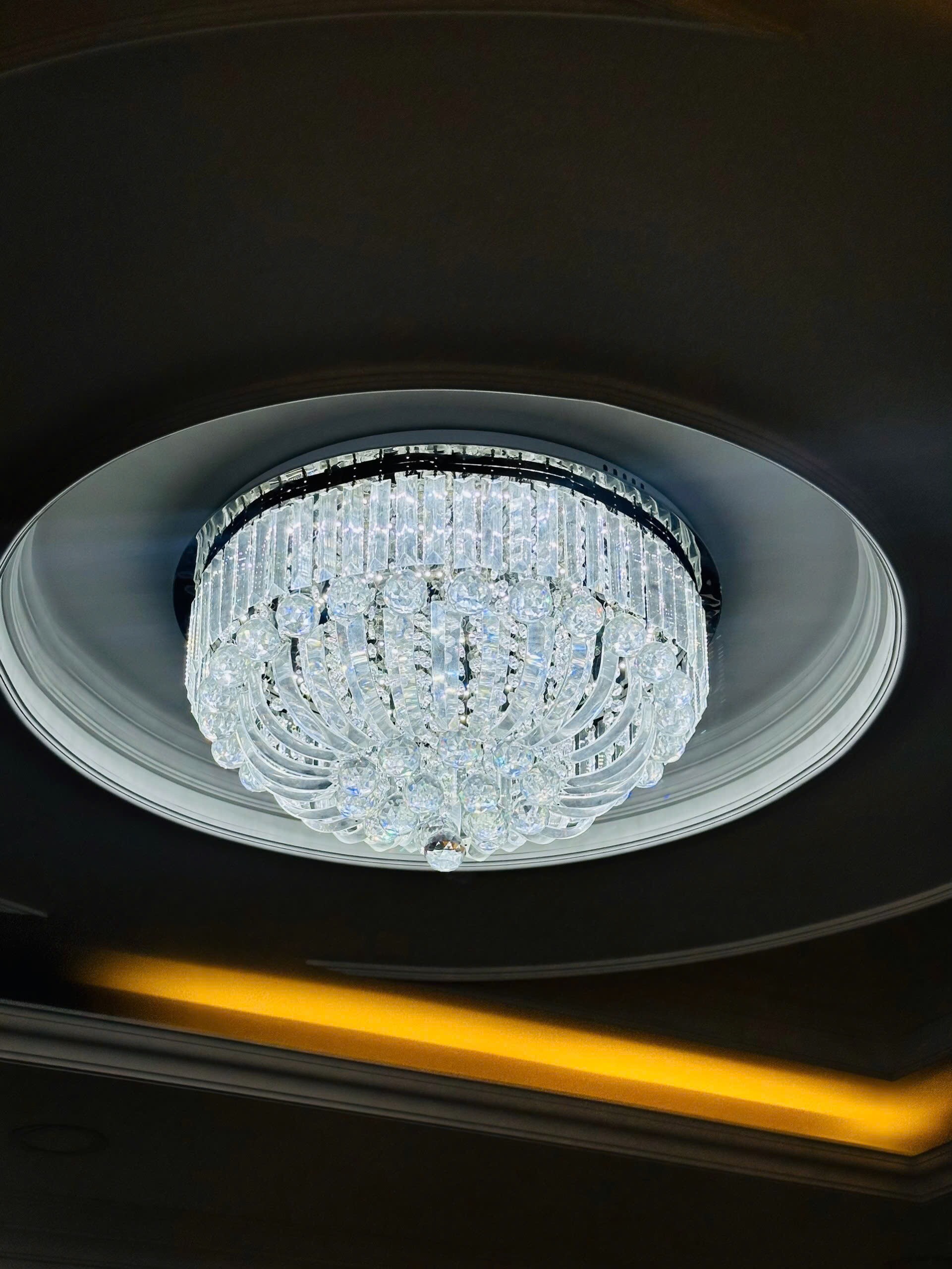 Đèn mâm pha lê OTPL40405T600 Đèn mâm pha lê OTPL40405T600