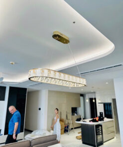 đèn trang trí nội thất của mọi nhà Đèn thả pha lê THD876N1000