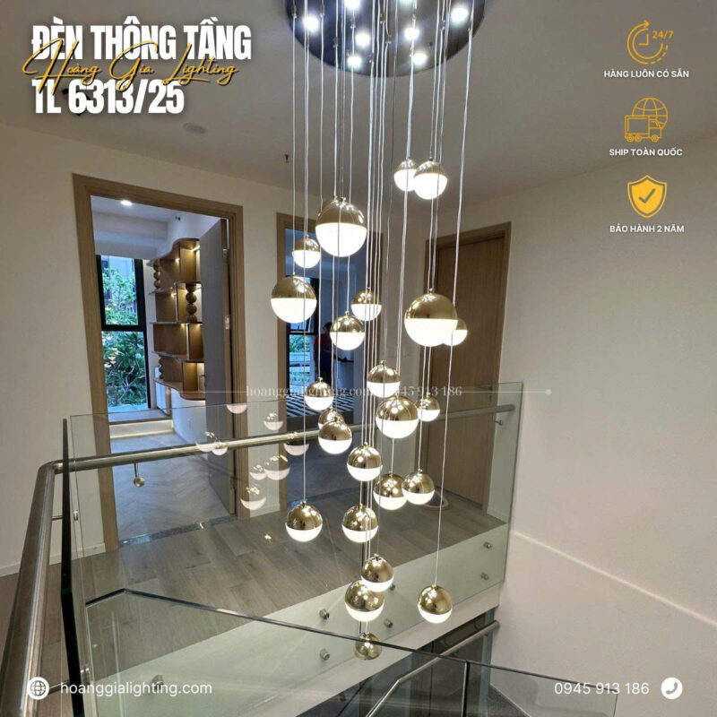 Đèn thả thông tầng TL 6313/25