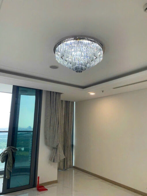 đèn trang trí nội thất của mọi nhà Đèn mâm pha lê OTPL3509