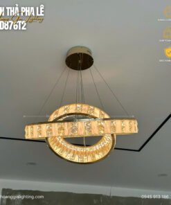 Đèn thả pha lê THD876T2