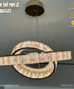 Đèn thả pha lê THD876T2