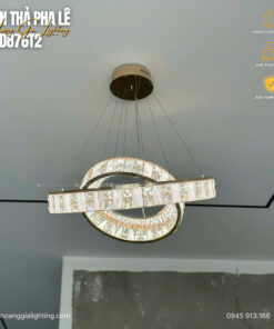 Đèn thả pha lê THD876T2
