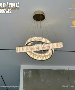 Đèn thả pha lê THD876T2