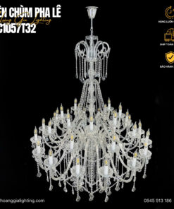 đèn trang trí nội thất của mọi nhà Đèn chùm nến pha lê DC1057T32