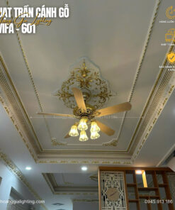 Quạt trần cánh gỗ QViFa-601