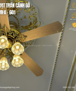 Quạt trần cánh gỗ QViFa-601