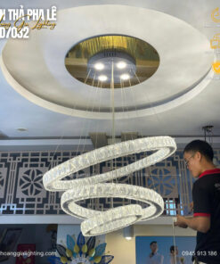 Đèn thả pha lê THD7032T357