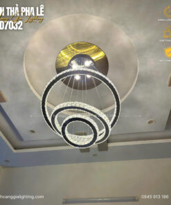 Đèn thả pha lê THD7032T357
